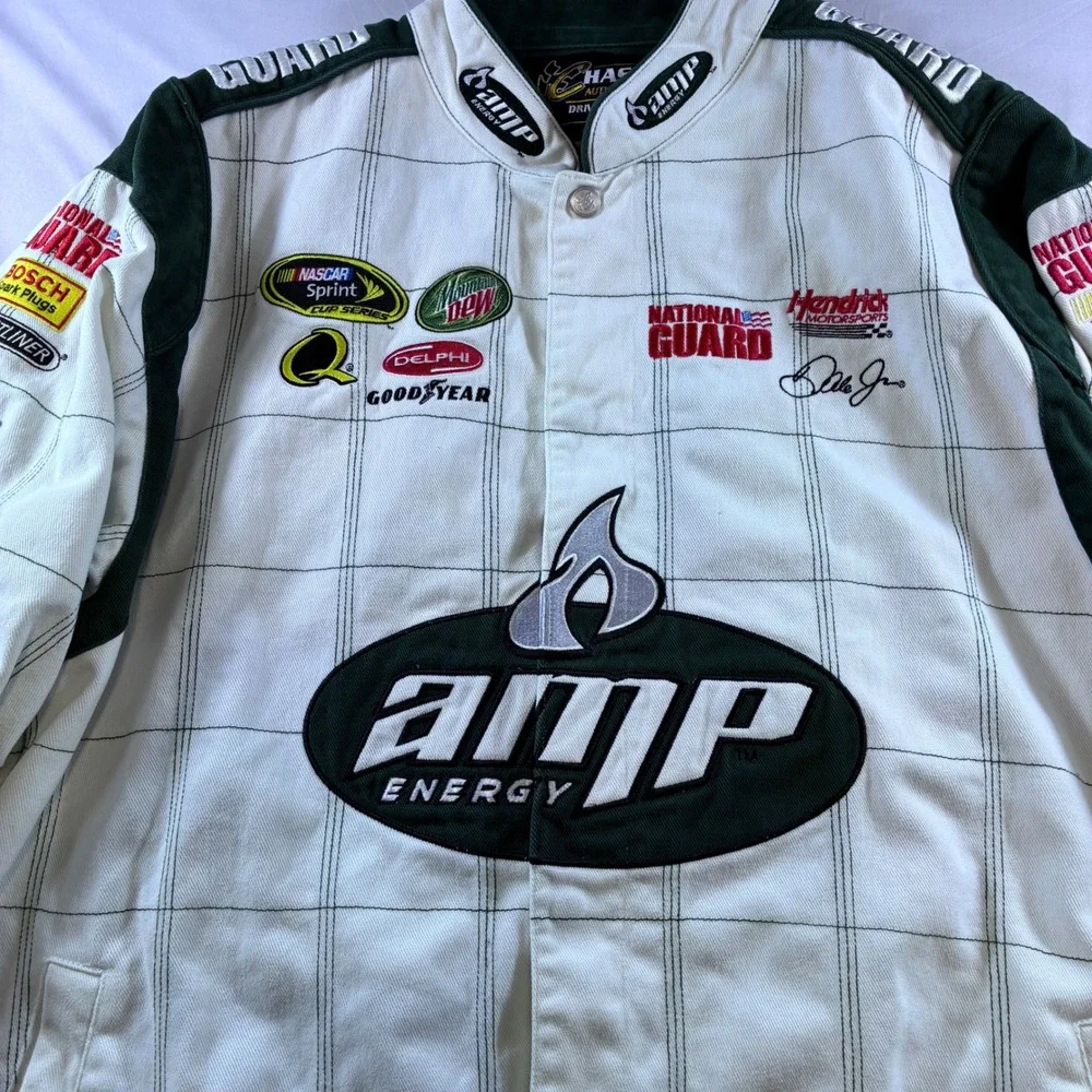VTG Chase Authentics Dale Earnhardt Jr Amp Energy NASCAR Racing Jacket 2XLT